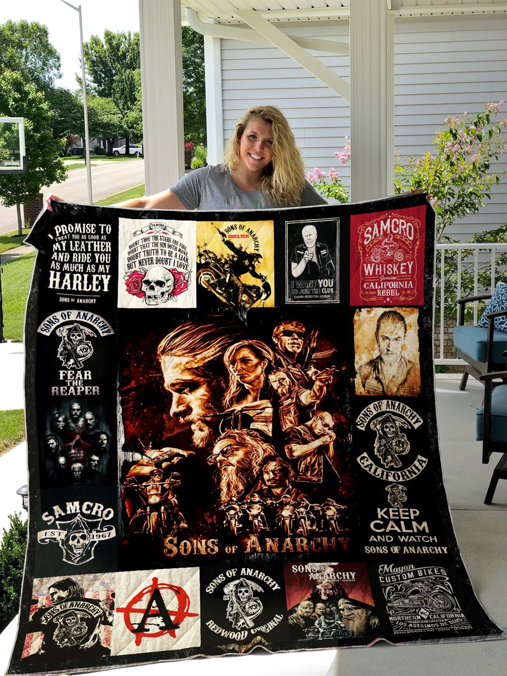 Sons Of Anarchy Quilt