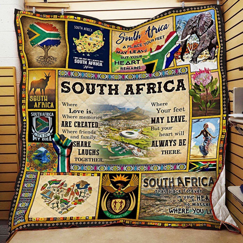 South Africa Quilt Blanket