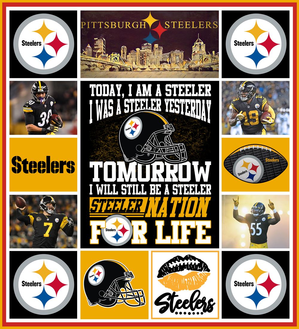 Steelers Quilt Blanket 01-trungten-16w94