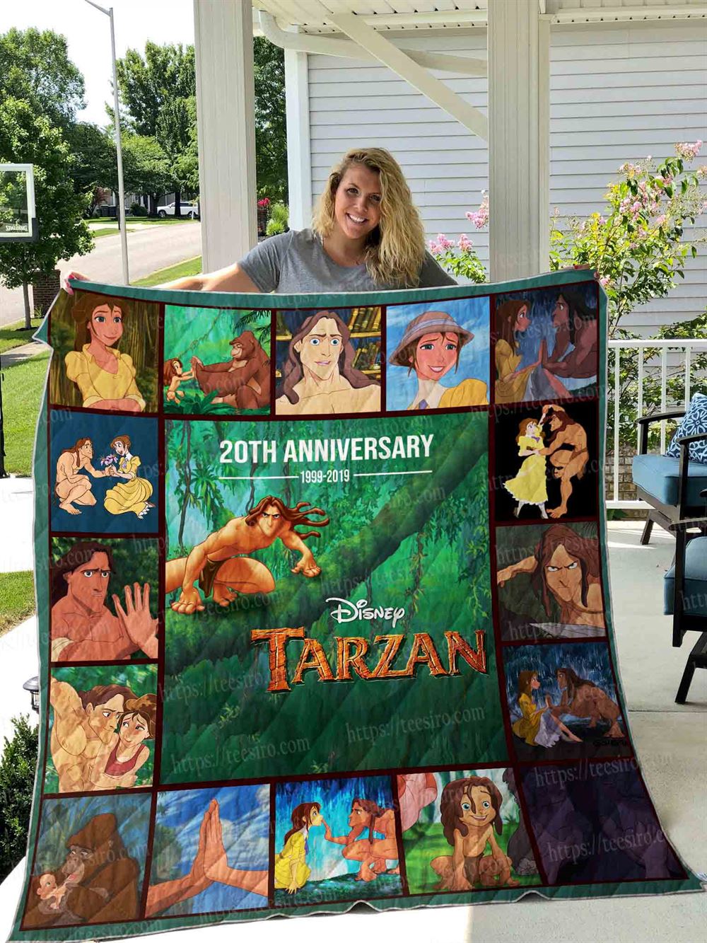 Tarzan Quilt Blanket 01