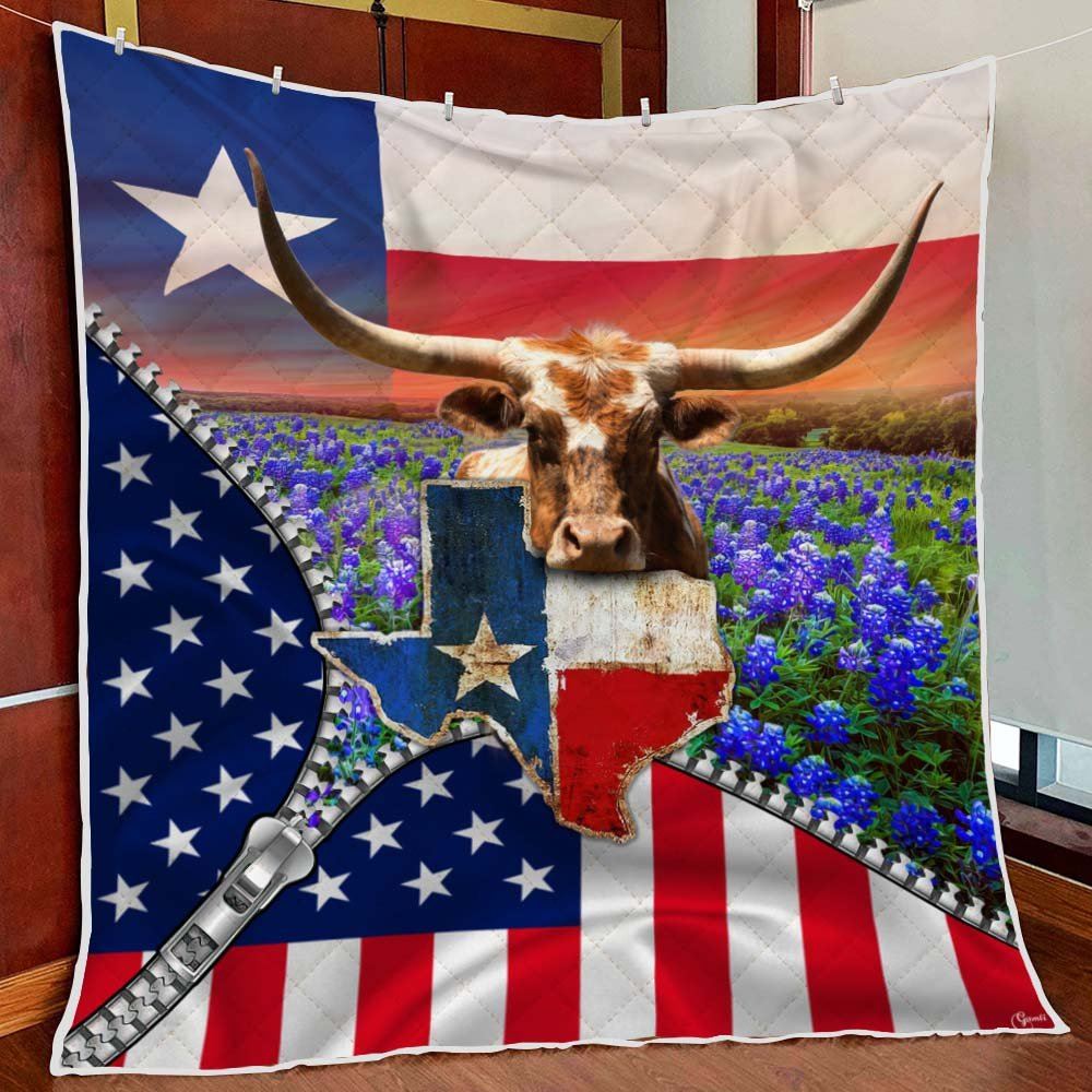 Texas Quilt Blanket My Nation My Heritage Bnn81q