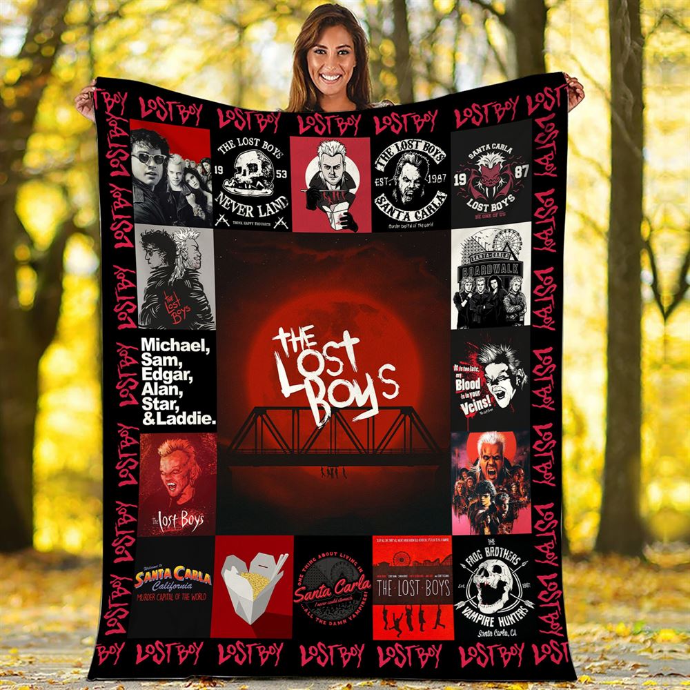 The Lost Boys Fleece Blanket Marko Paul The Lost Boys Throw Blanket For Bed Couch Sofa Christmas Gifts