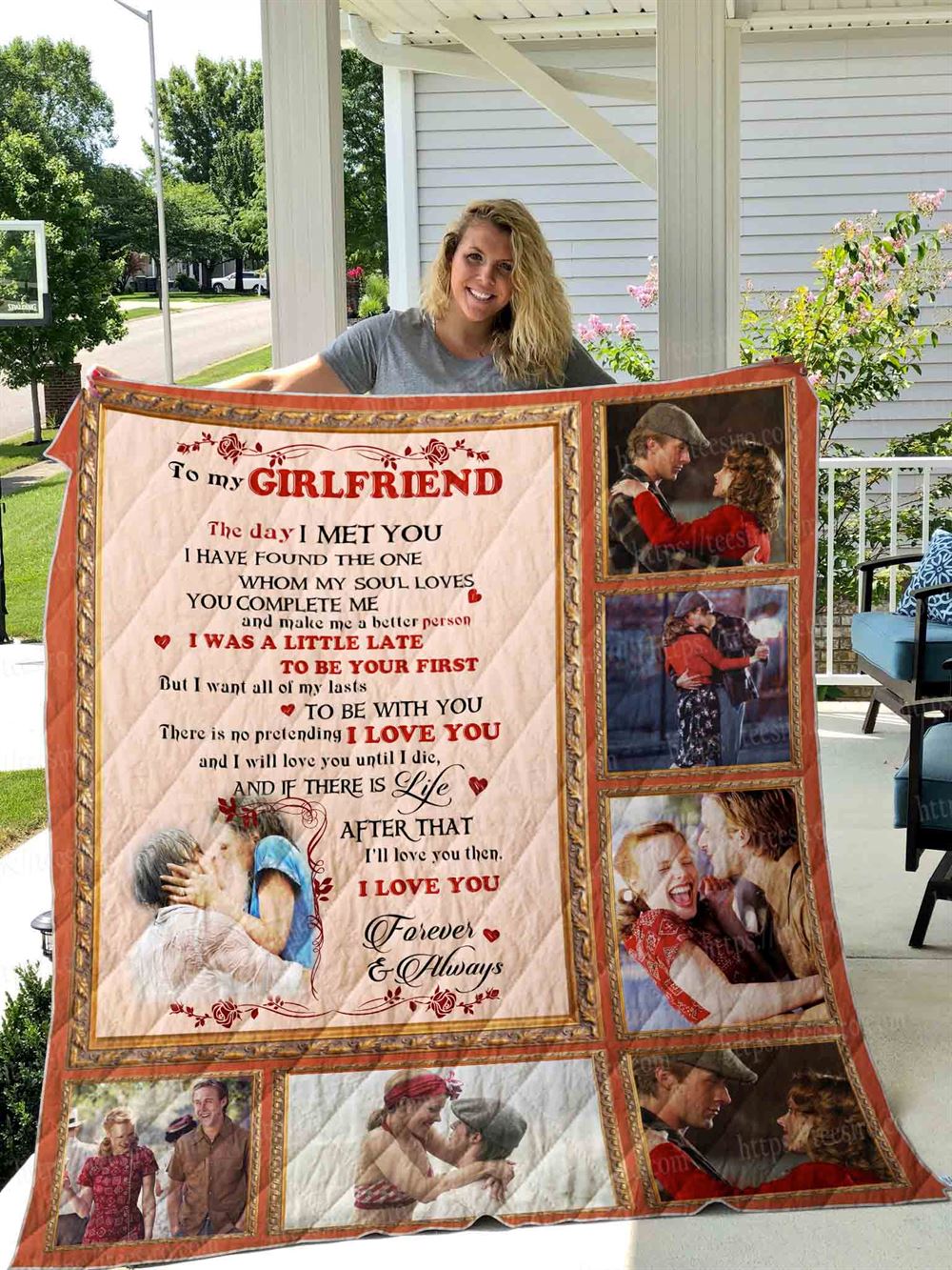 The Notebook- Girlfriend Quilt Blanket 01