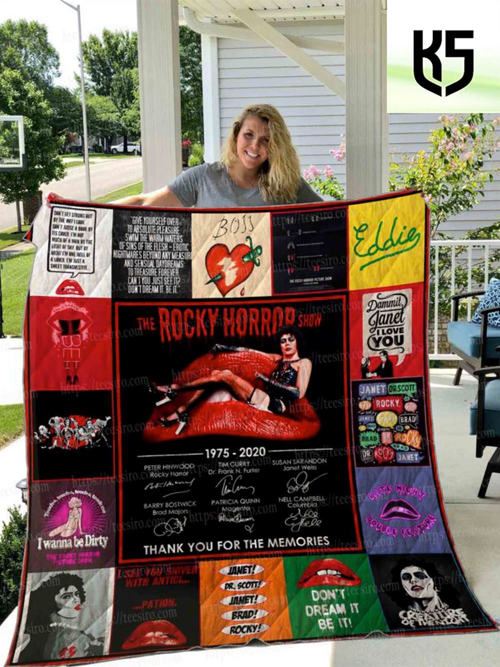 The Rocky Horror Picture Show Halloween Blanket House Decoration