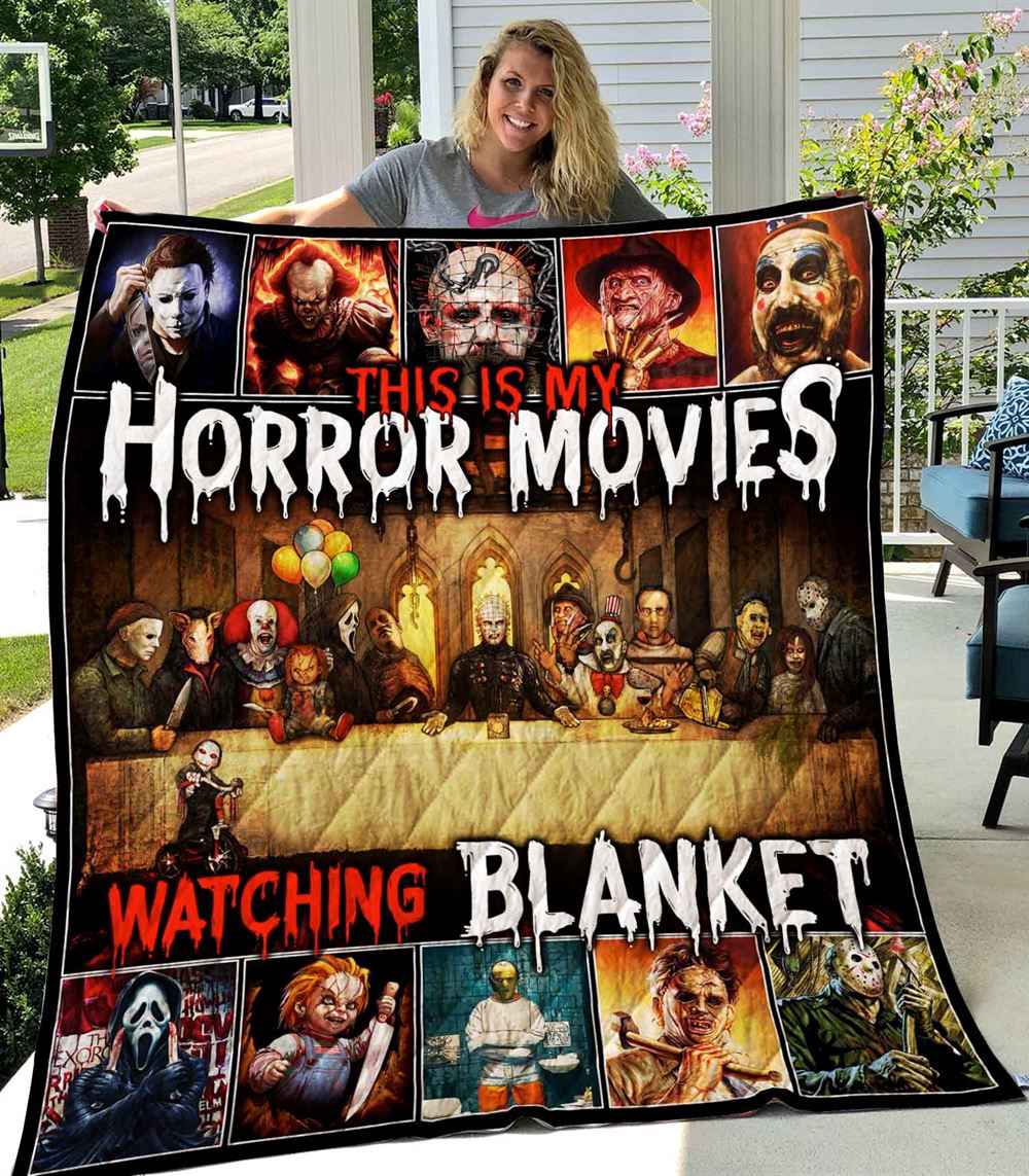 This Is My Horror Movies Quilt 1809