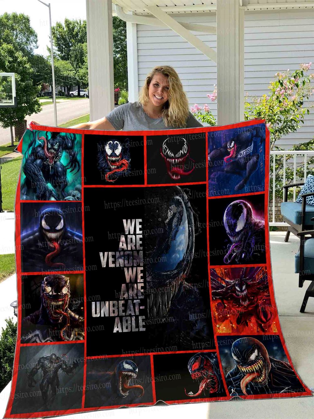 Venom Quilt Blanket 01