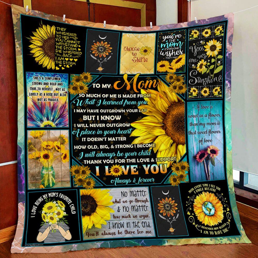 You Are The Best Mom Everyone Wishes They Had Quilt Blanket