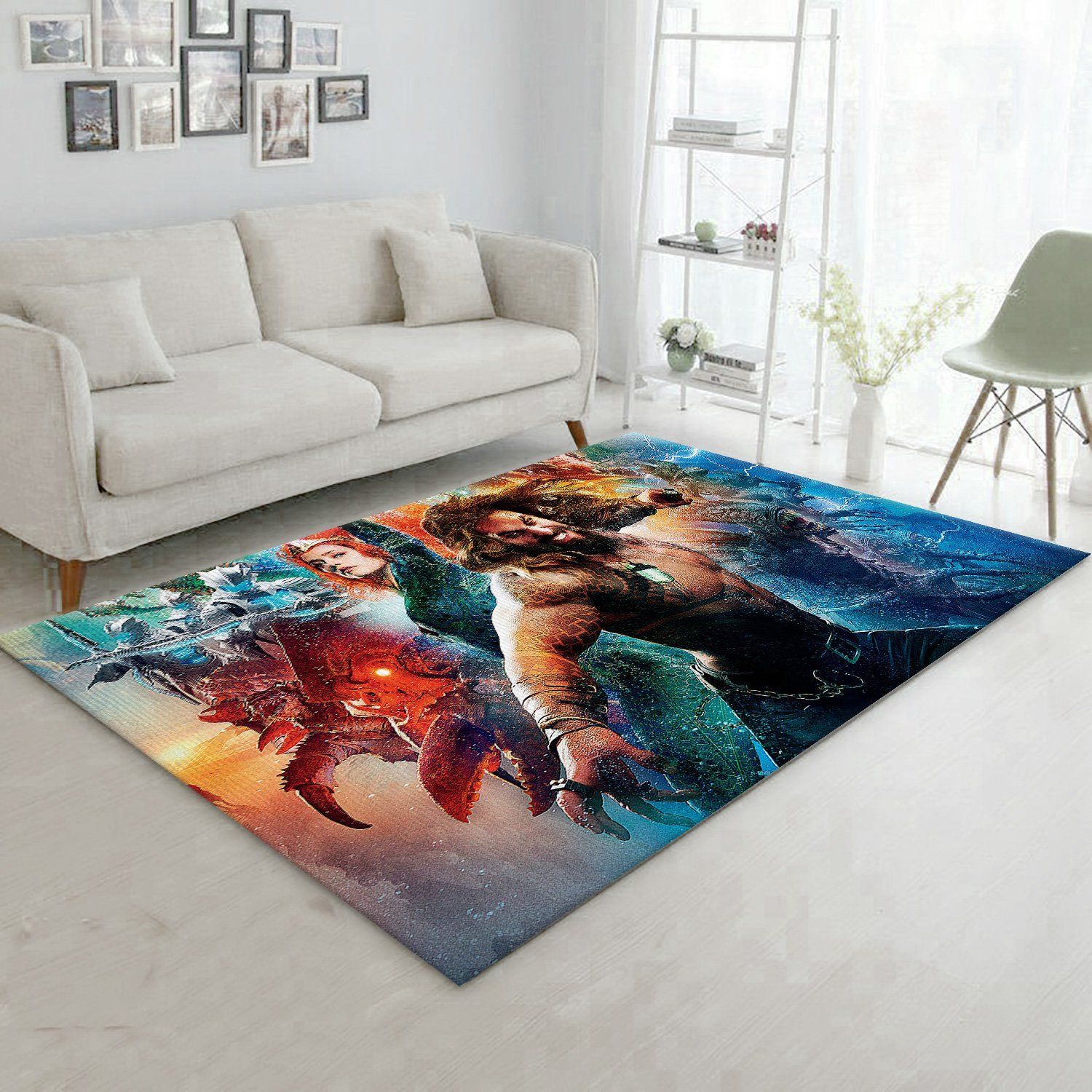 Aquaman Movie Area Rug Custom Size And Printing