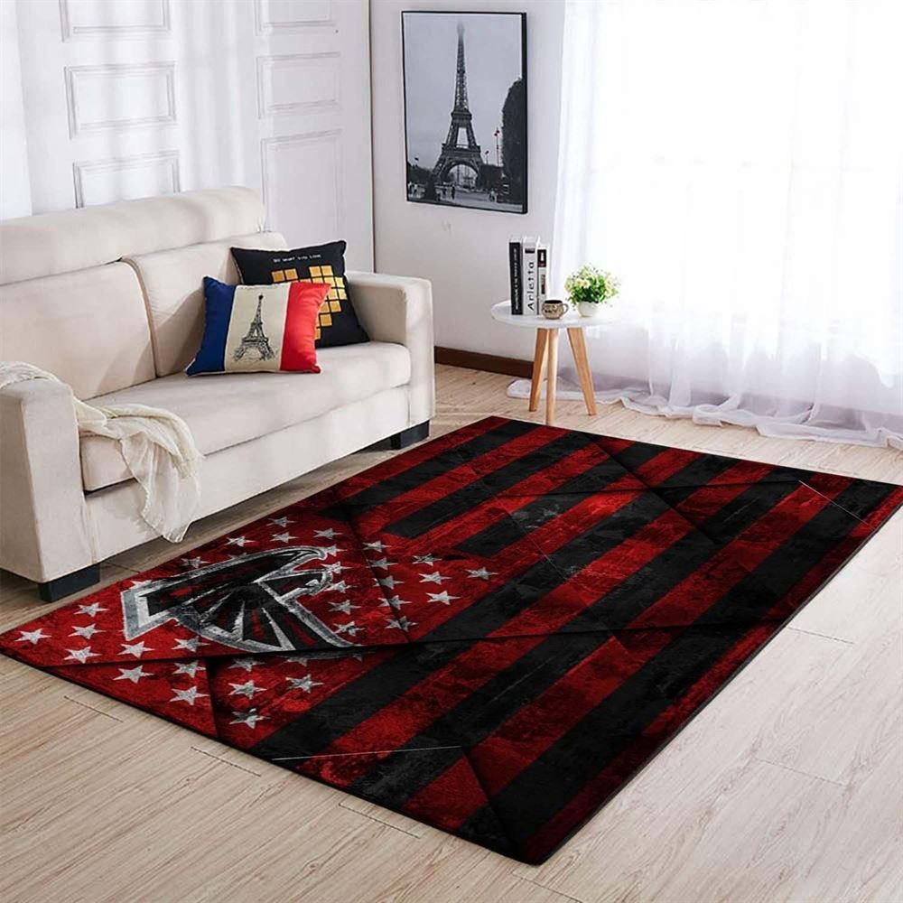 Atlanta Falcons Living Room Area Rug