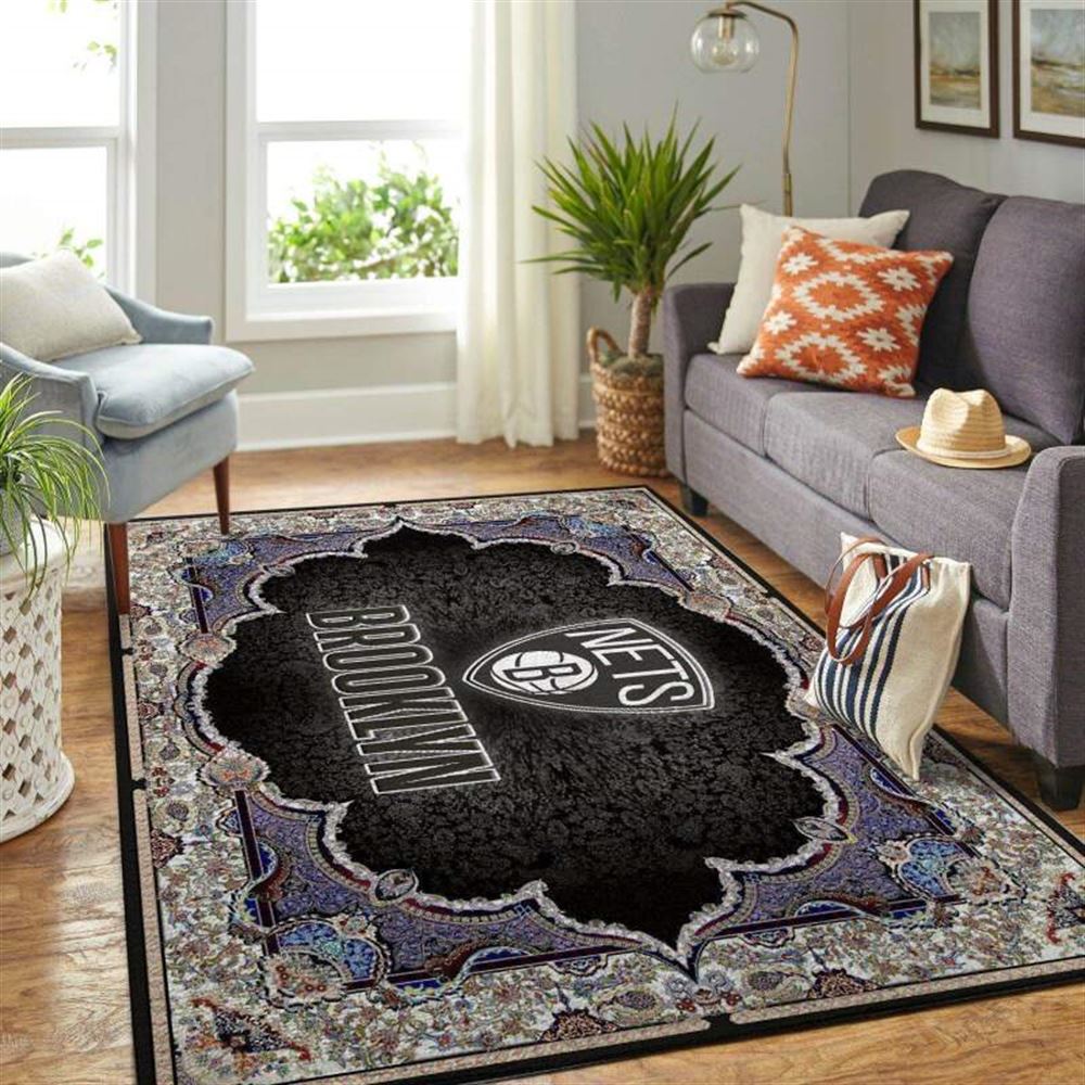 Brooklyn Nets Nba Limited Edition Rug