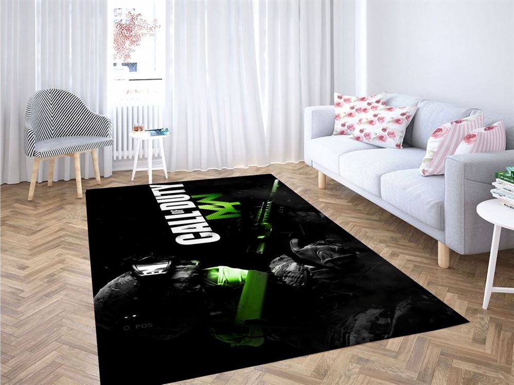 Call Of Duty Mw Living Room Modern Carpet Rug