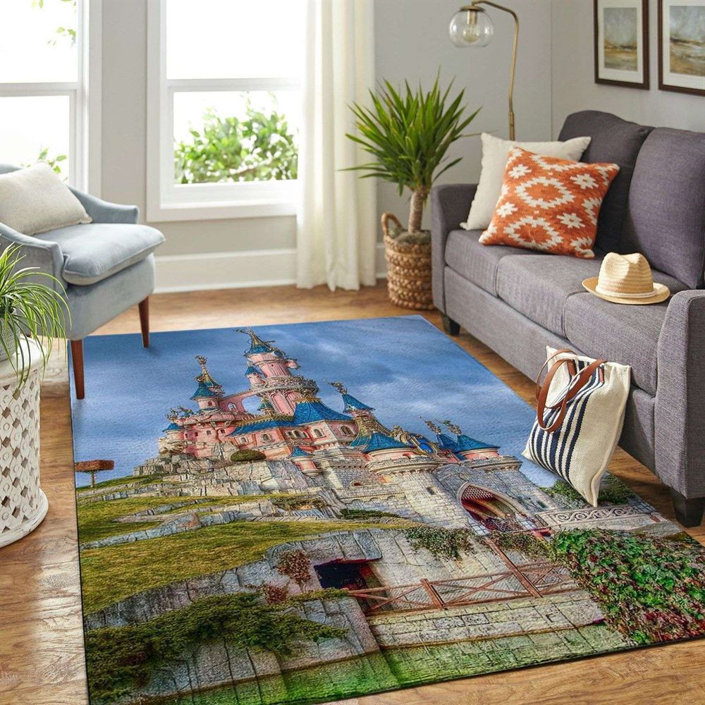 Disney Castle Living Room Area Rug