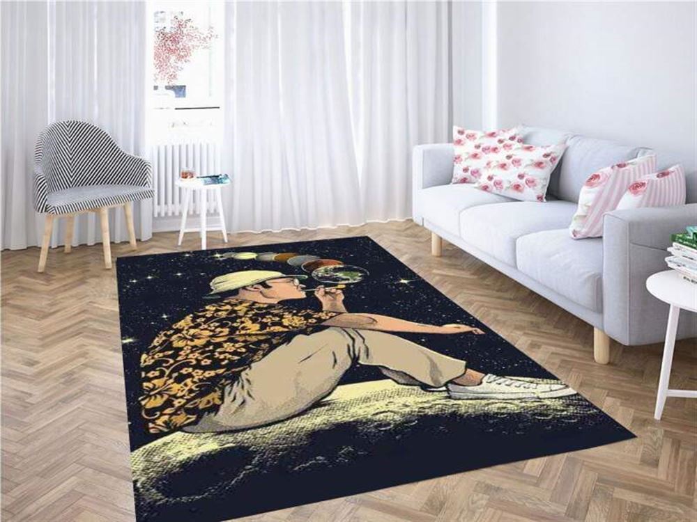 Fear Loathing Galaxies Carpet Rug