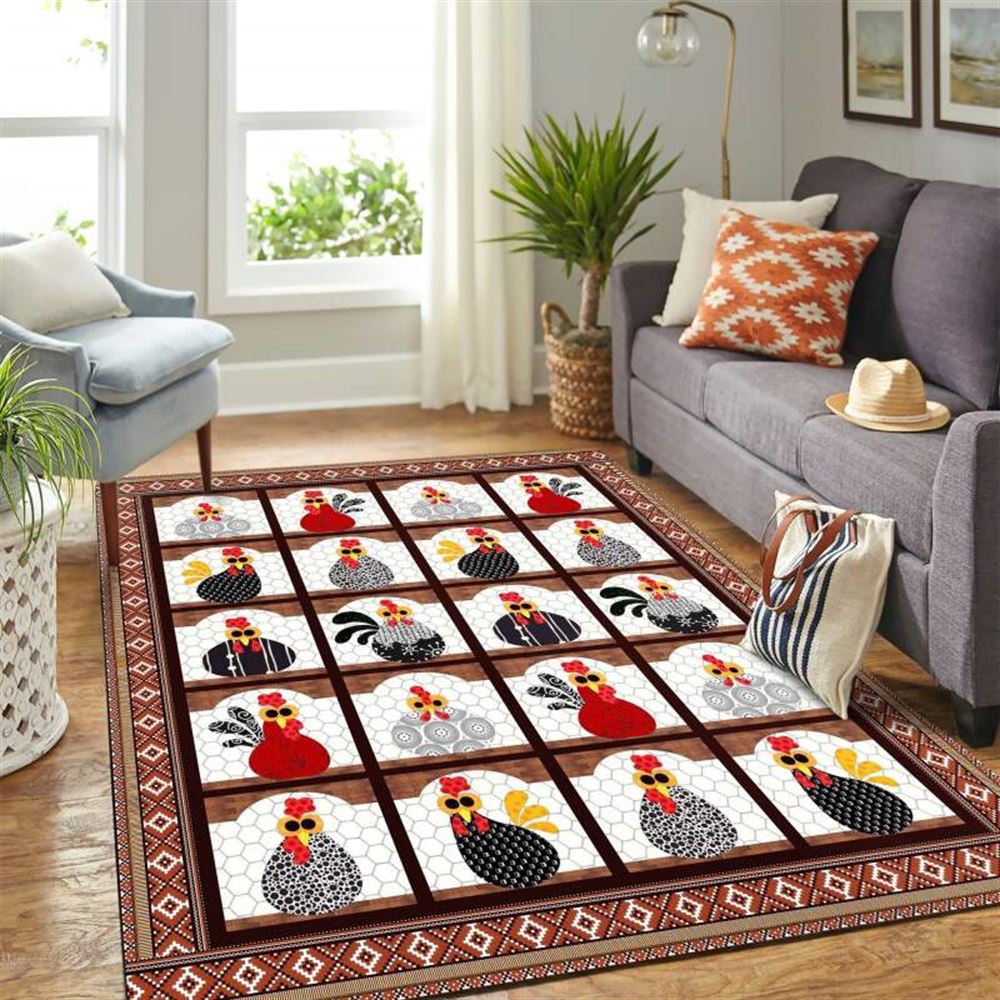 Funny Chicken Mk Carpet Area Rug Home Decor Bedroom Living Room Décor D86eed