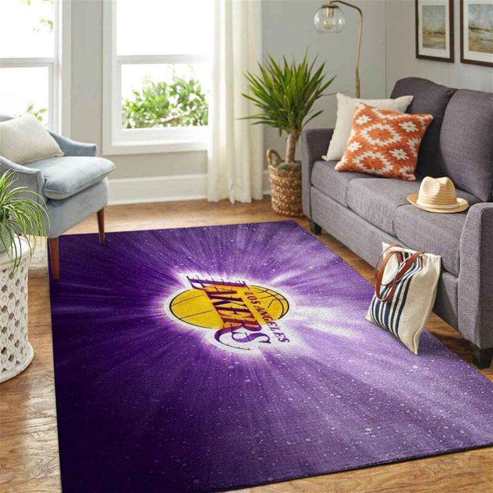 Los Angeles Lakers Living Room Area Rug