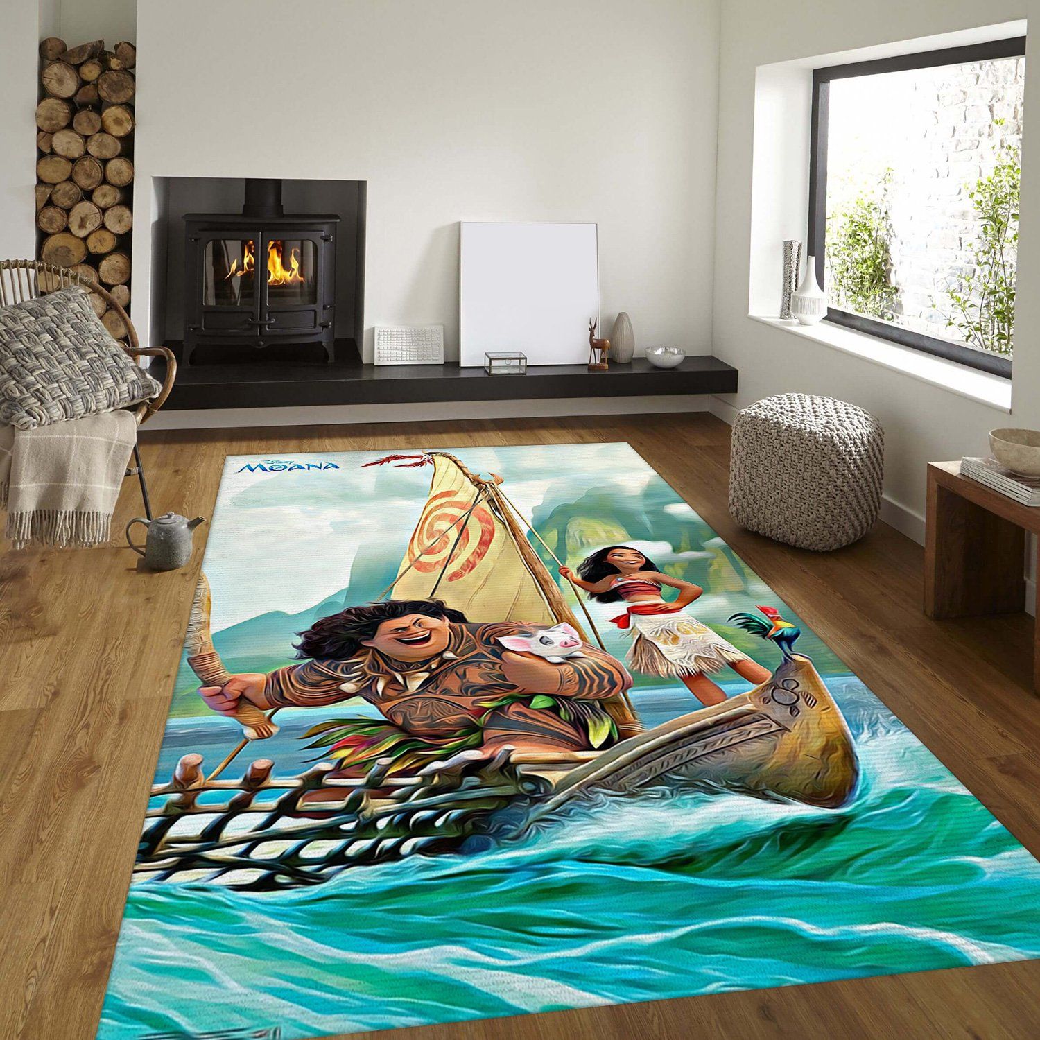 Maui Moana Rug Custom Size And Printing