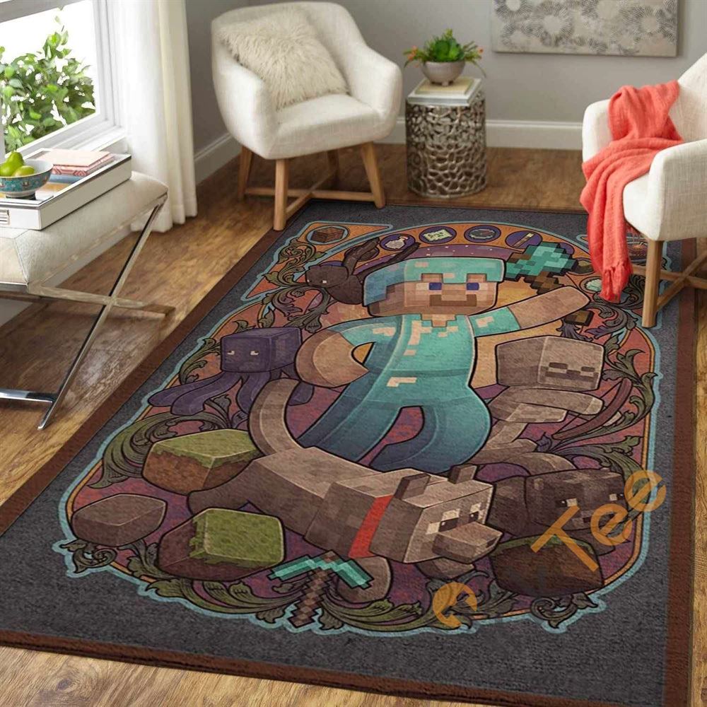 Minecraft Area Rug