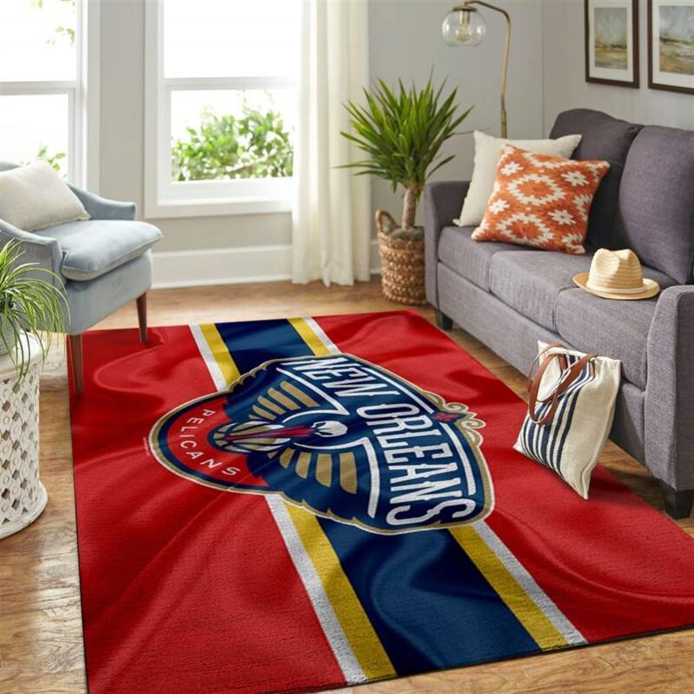 New Orleans Pelicans Living Room Area Rug