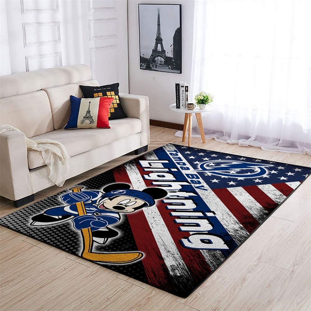 Tampa Bay Lightning Living Room Area Rug