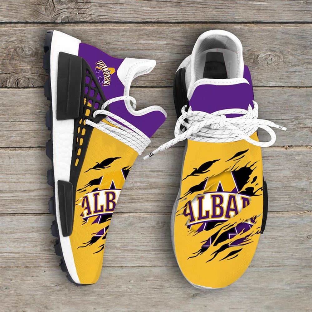 Albany Great Danes Ncaa Sport Teams Nmd Human Race Sneakers Sport Shoes Running Shoes