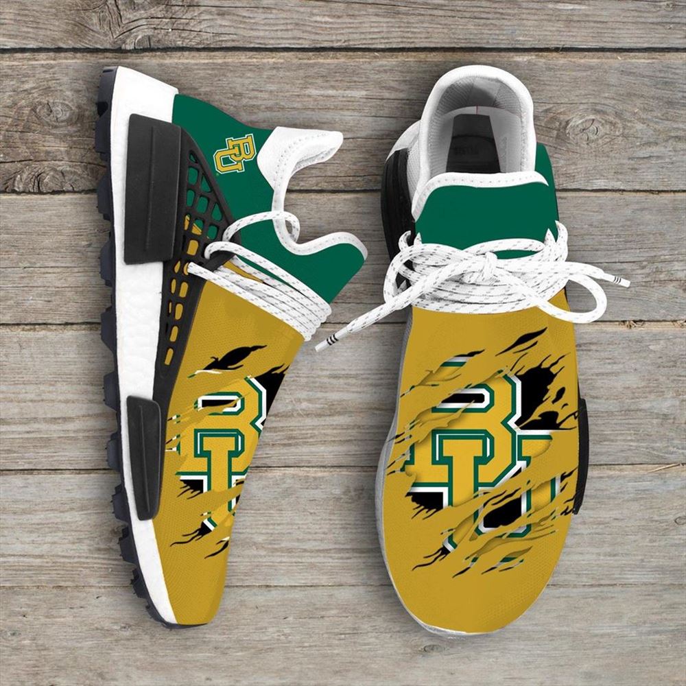 Baylor Bears Ncaa Sport Teams Nmd Human Race Shoes Sneakers