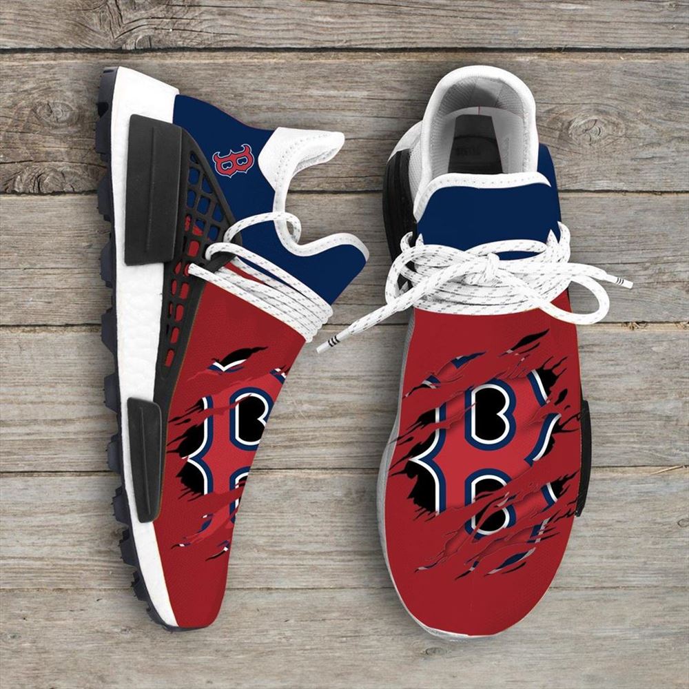 Boston Red Sox Mlb Sport Teams Nmd Human Race Sneakers Sport Shoes Running Shoes