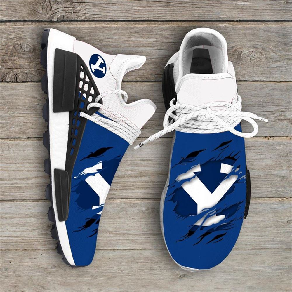 Byu Cougars Ncaa Sport Teams Nmd Human Race Shoes