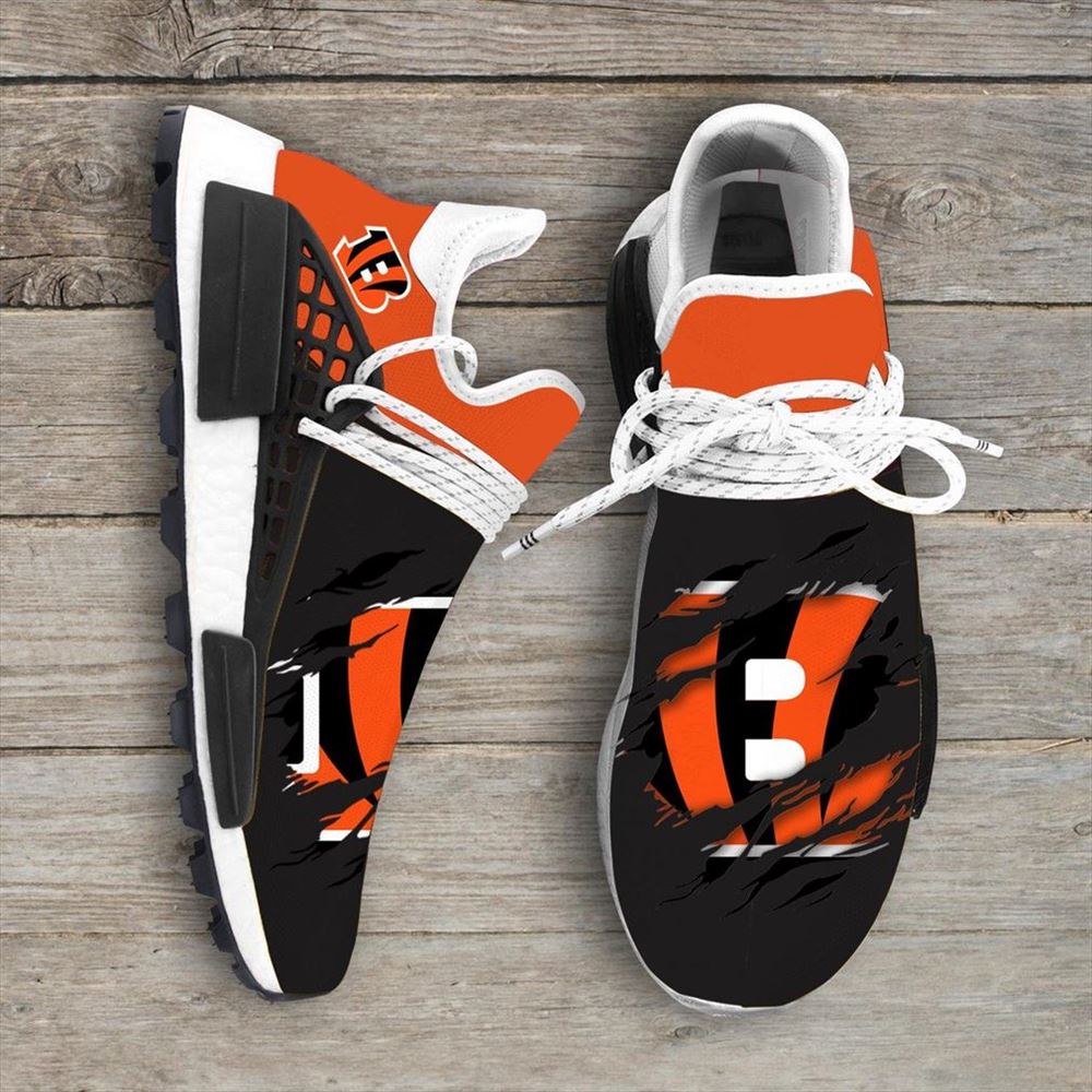 Cincinnati Bengals Nfl Nmd Human Race Shoes Sport Shoes