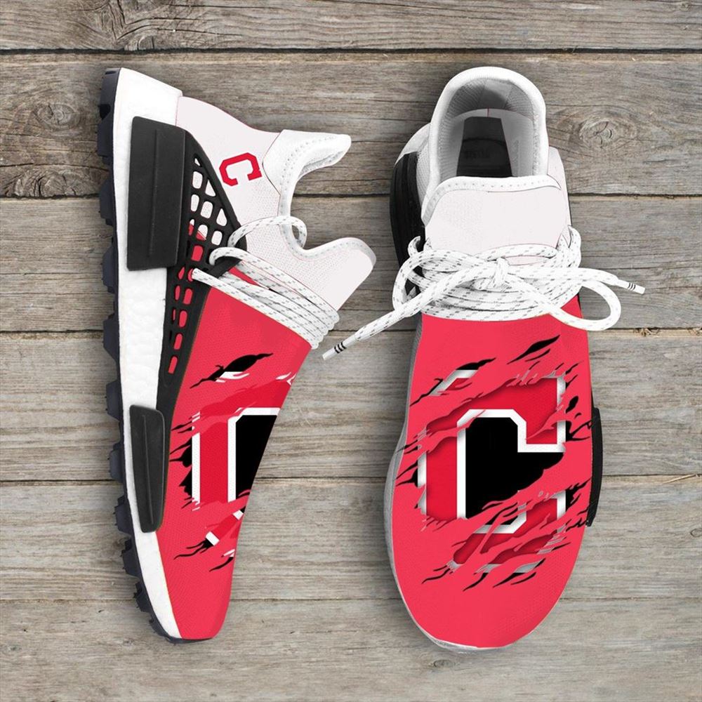 Cleveland Indians Mlb Nmd Human Race Shoes Sport Shoes