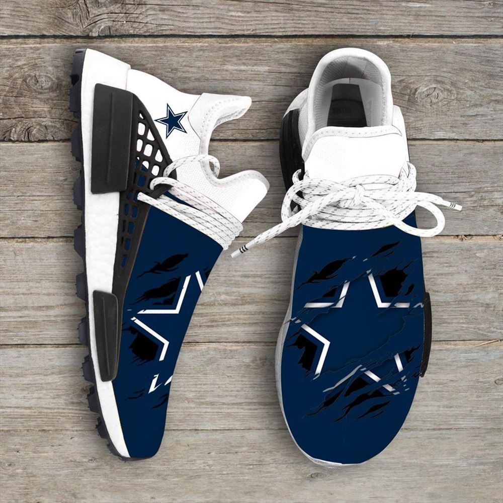 Dallas Cowboys Nfl Nmd Human Race Shoes Sport Shoes