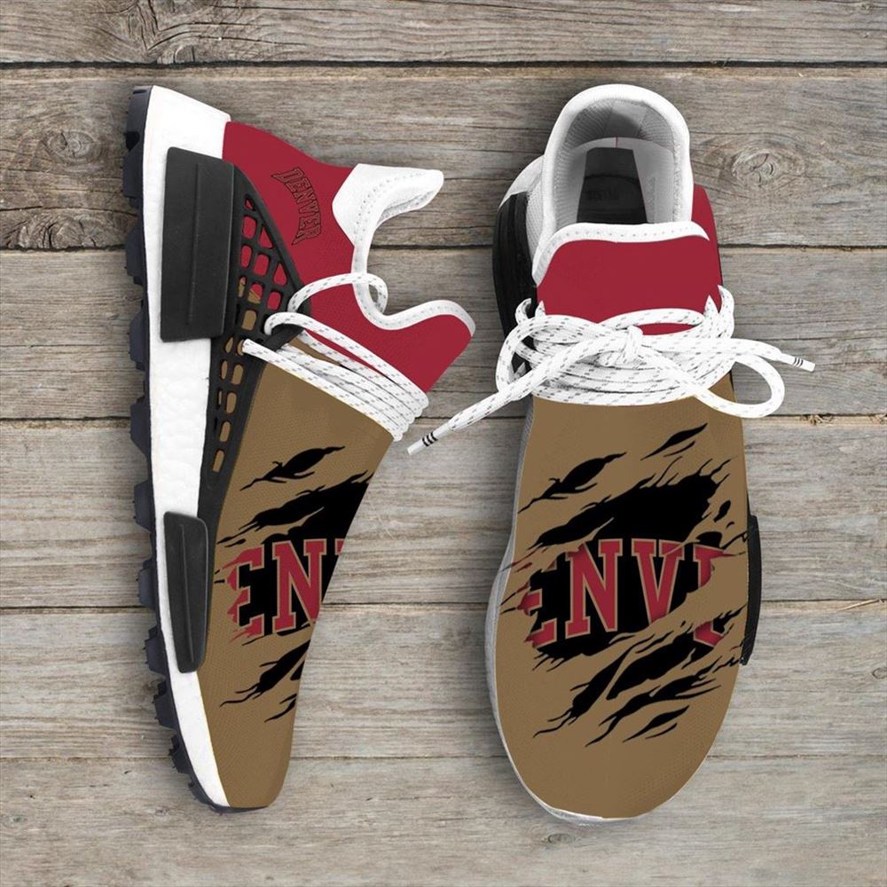 Denver Pioneers Ncaa Sport Teams Nmd Human Race Sneakers Sport Shoes Running Shoes Vip