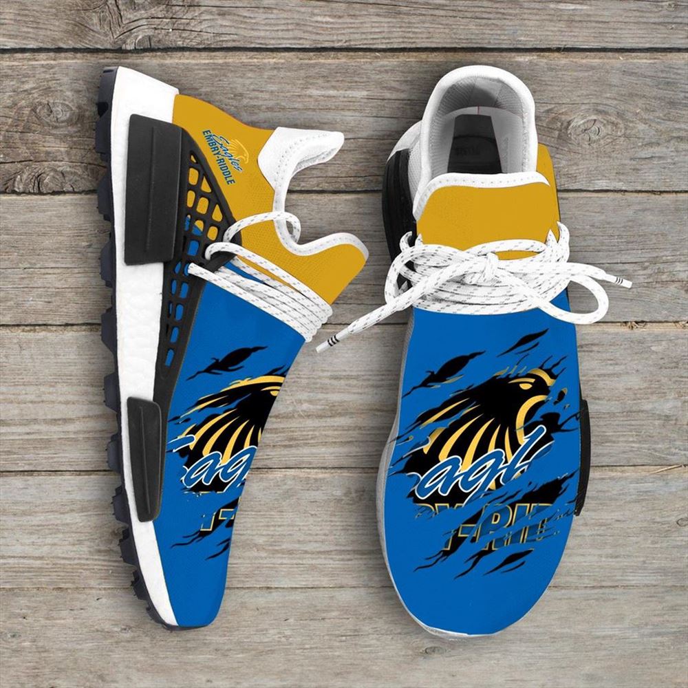 Embry Riddle Eagles Ncaa Sport Teams Nmd Human Race Sneakers Sport Shoes Running Shoes