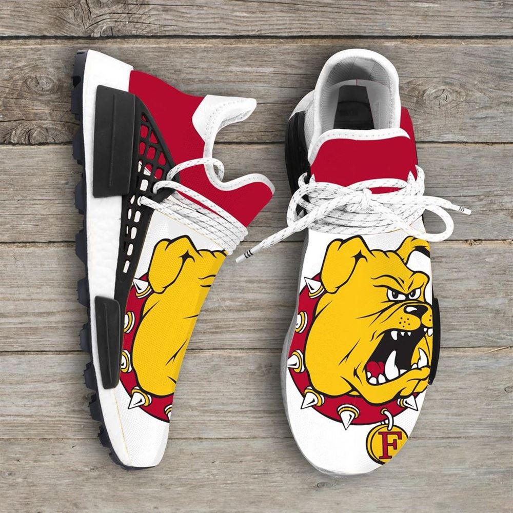 Ferris State Bulldogs Ncaa Nmd Human Race Sneakers Sport Shoes Running Shoes