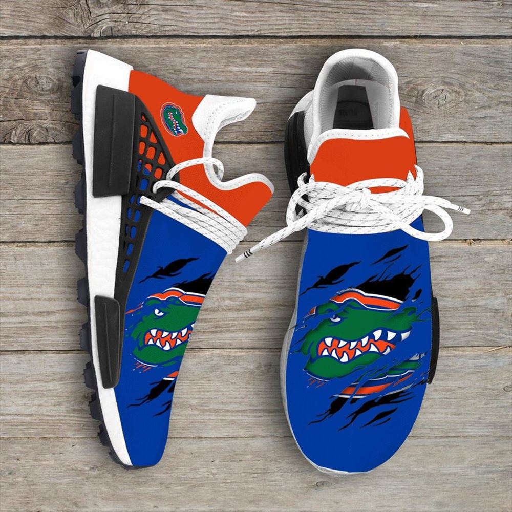 Florida Gators Ncaa Sport Teams Nmd Human Race Sneakers Shoes