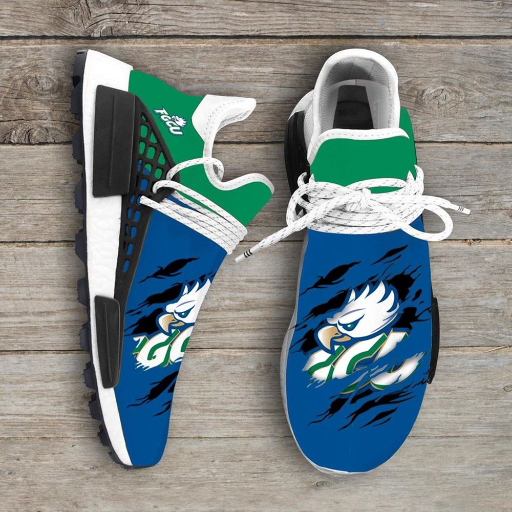 Florida Gulf Coast Eagles Ncaa Sport Teams Nmd Human Race Sneakers Shoes