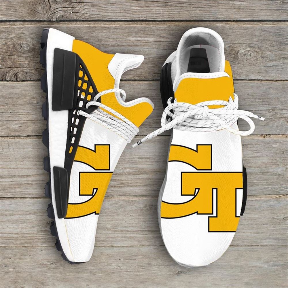 Georgia Tech Ncaa Nmd Human Race Sneakers Sport Shoes Running Shoes