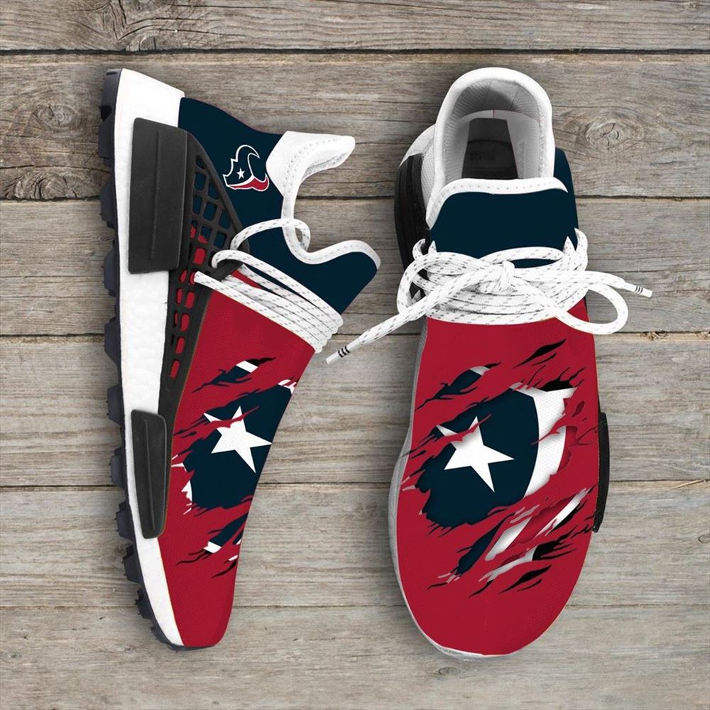 Houston Texans Nfl Sport Teams Nmd Human Race Sneakers Sport Shoes Running Shoes