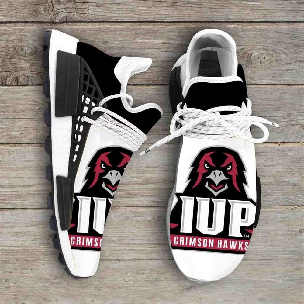 Indiana University Of Pennsylvania Crimson Hawks Ncaa Nmd Human Race Sneakers Sport Shoes Running Shoes