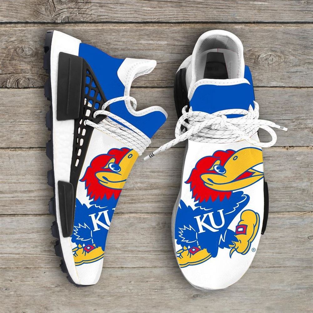 Kansas Jayhawks Ncaa Nmd Human Race Sneakers Sport Shoes Running Shoes