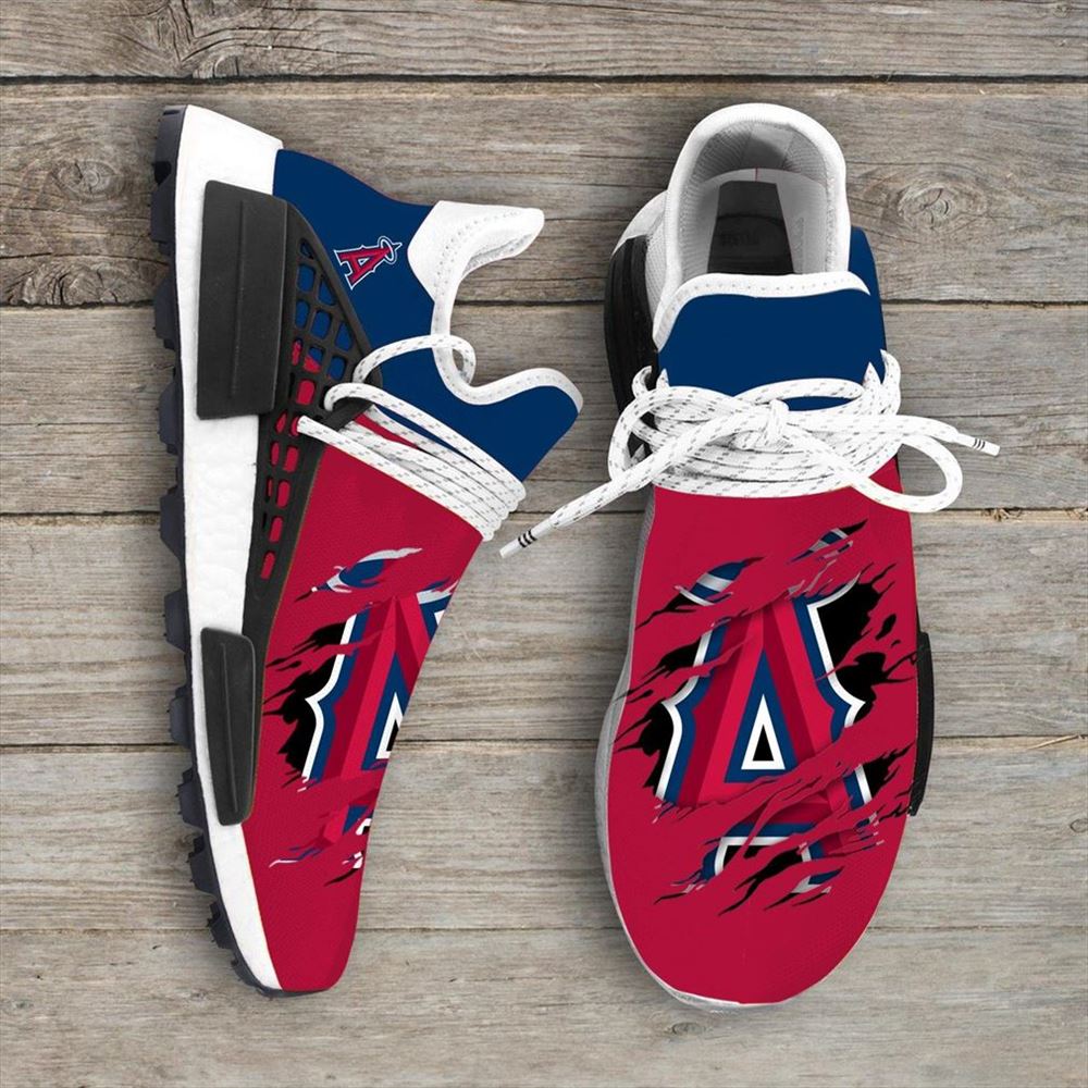 Los Angeles Angels Mlb Sport Teams Nmd Human Race Sneakers Sport Shoes Running Shoes