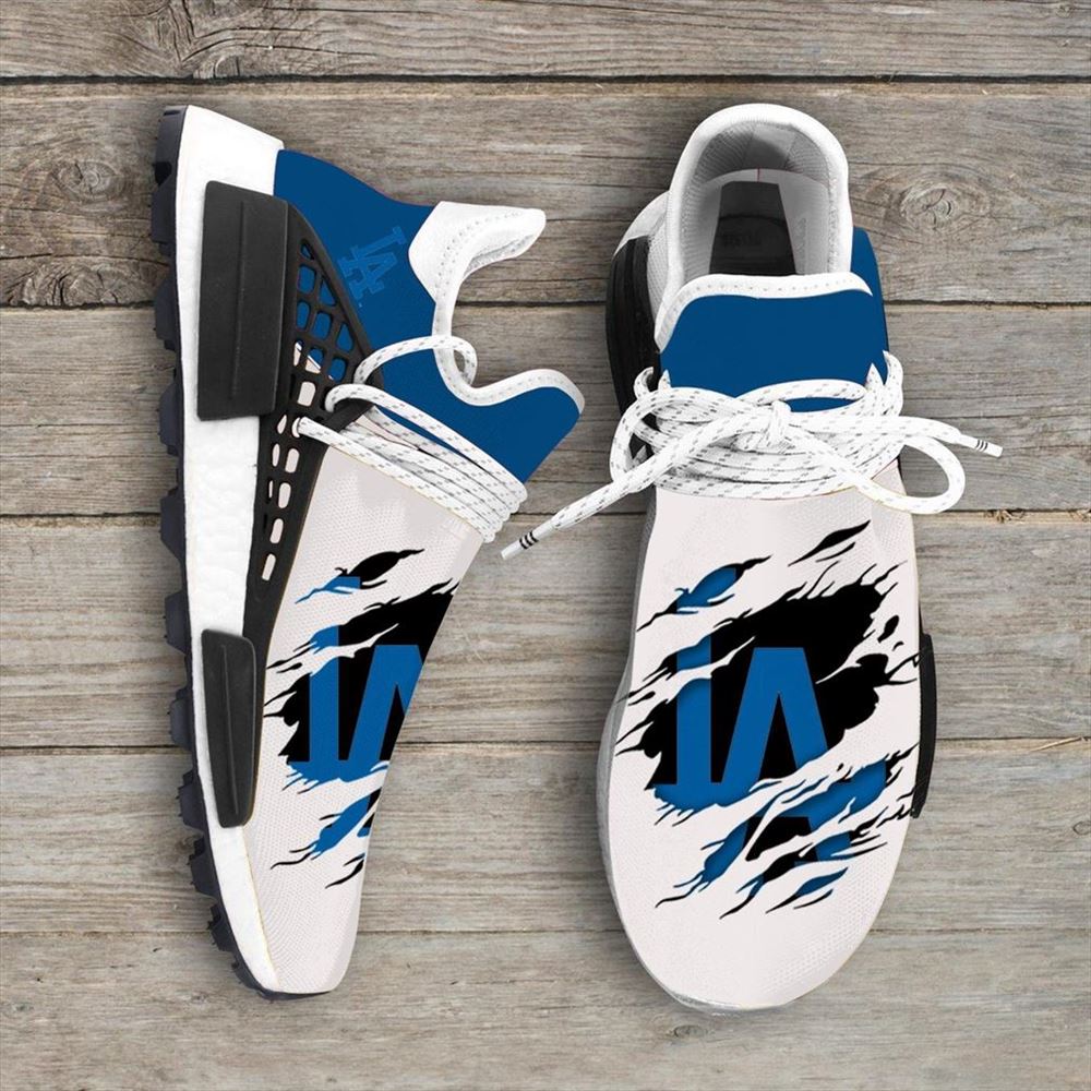 Los Angeles Dodgers Mlb Sport Teams Nmd Human Race Sneakers Shoes Sport Shoes