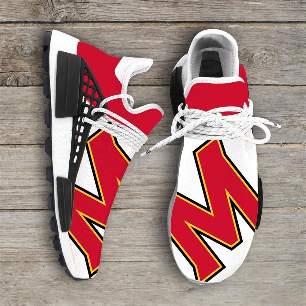 Maryland Terrapins Ncaa Nmd Human Race Sneakers Sport Shoes Running Shoes