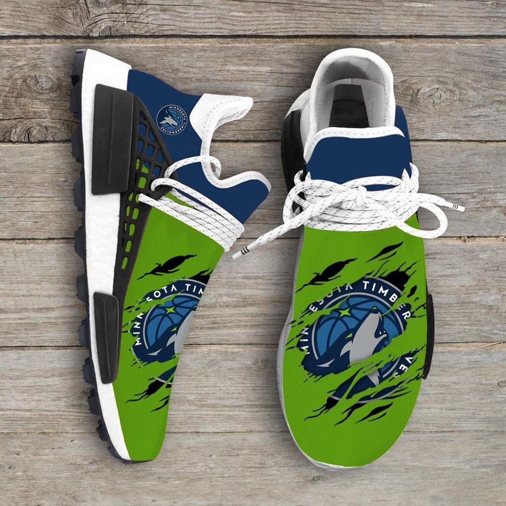 Minnesota Timberwolves Nba Nmd Human Race Shoes Sport Shoes Vip