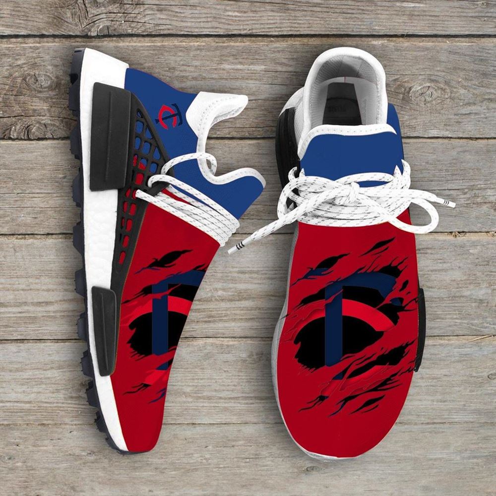 Minnesota Twins Mlb Sport Teams Nmd Human Race Sneakers Sport Shoes Running Shoes