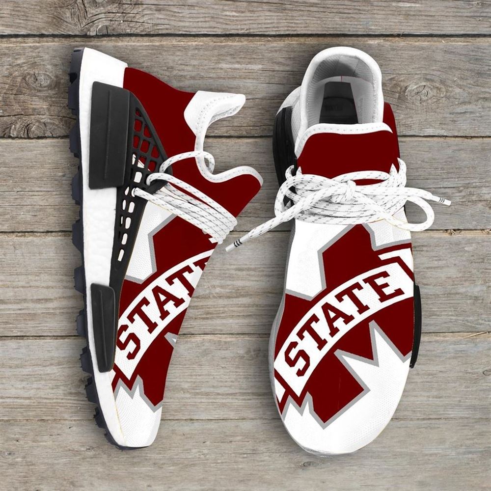 Mississippi State Bulldogs Ncaa Nmd Human Race Sneakers Sport Shoes Running Shoes