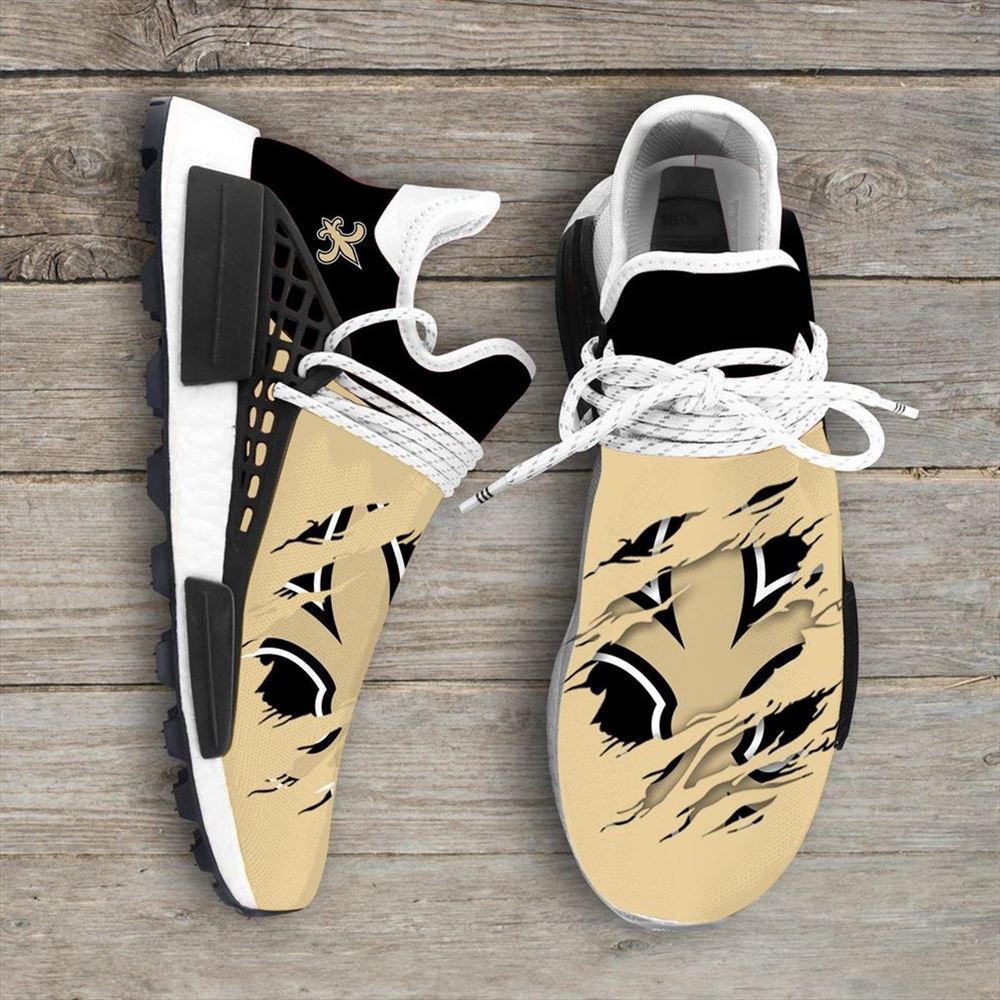 New Orleans Saints Nfl Sport Teams Nmd Human Race Sneakers Sport Shoes Running Shoes Vip