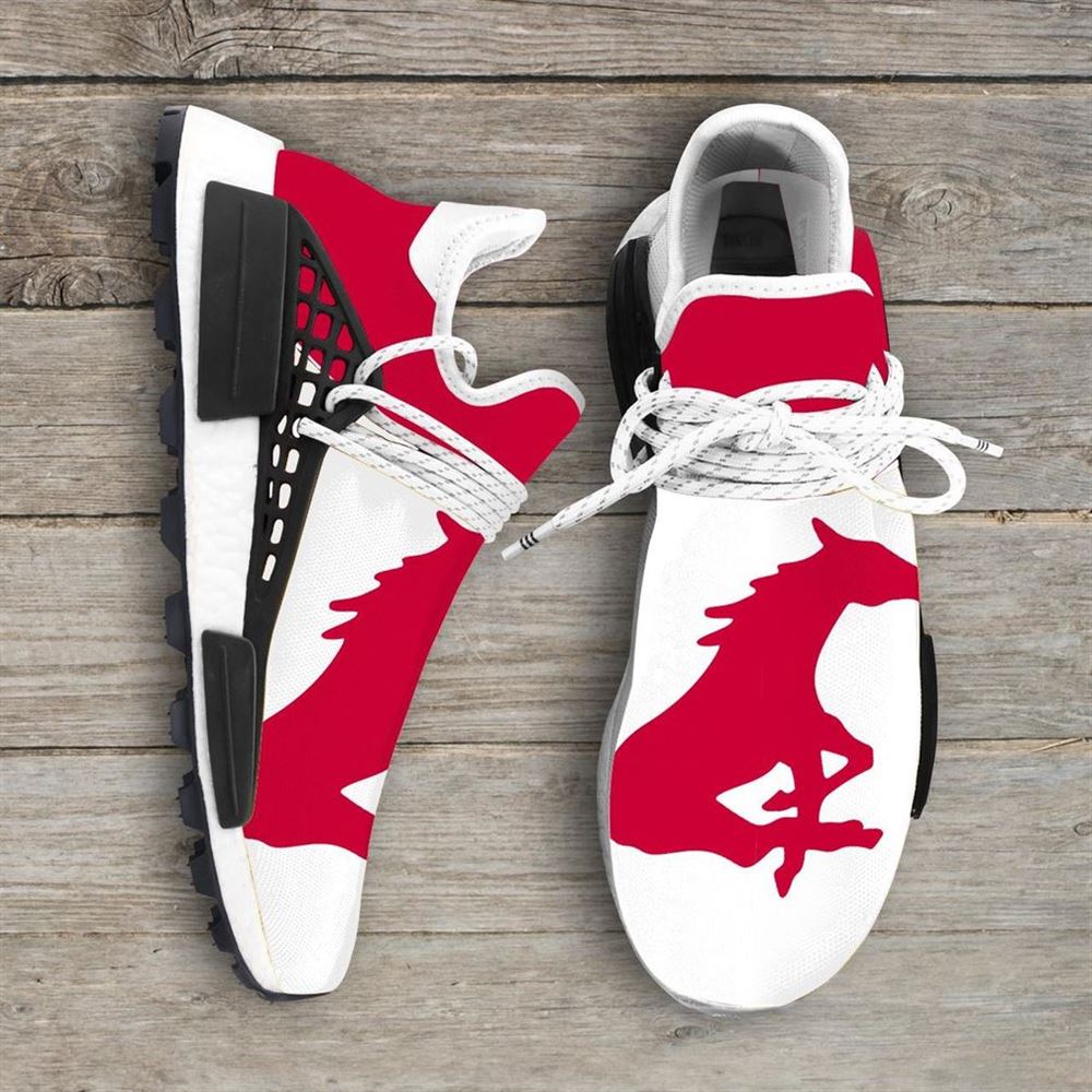 Smu Mustangs Ncaa Nmd Human Race Sneakers Sport Shoes Running Shoes