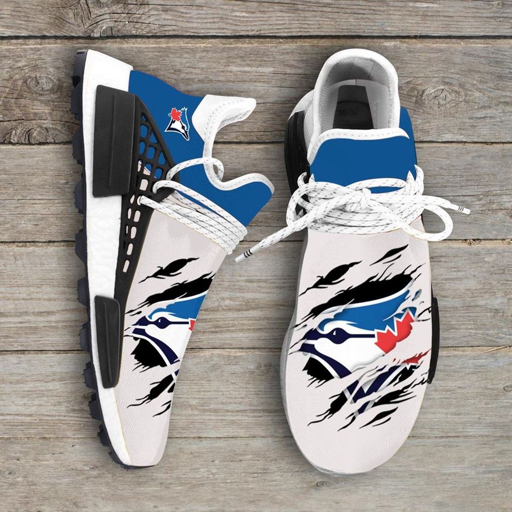 Toronto Blue Jays Mlb Sport Teams Nmd Human Race Sneakers Sport Shoes Running Shoes