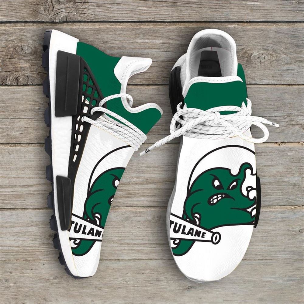 Tulane Green Wave Ncaa Nmd Human Race Sneakers Sport Shoes Running Shoes