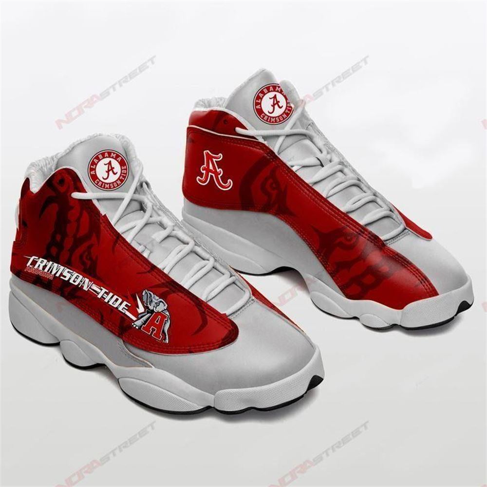 Alabama Crimson Tide Air Jordan 13 Sneakers Sport Shoes Plus Size